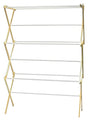 Madison Mill 42.5 in. H X 29.5 in. W X 14 in. D Wood Accordian Collapsible Clothes Drying Rack