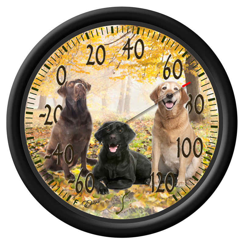 Taylor Dogs Design Dial Thermometer Plastic Multicolored 13.25 in.