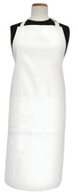 Ritz White Cotton Solid Apron