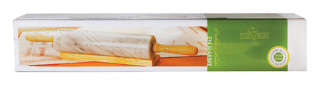 Fox Run 18 in. L X 2.5 in. D Marble Rolling Pin White