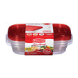 Rubbermaid TakeAlongs 3.7 cups Clear Food Storage Container 3 pk