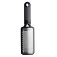 Microplane Silver/Black Stainless Steel Fine Grater