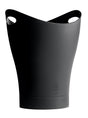 Umbra Garbino 2.25 gal Black Plastic Contemporary Wastebasket