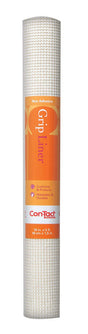 Con-Tact Beaded Grip 5 ft. L X 18 in. W White Non-Adhesive Shelf Liner