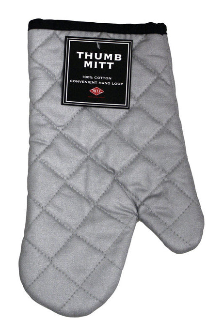 Ritz Silver Cotton Oven Mitt