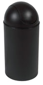 Umbra Grand 10 gal Black Plastic Swing-Top Trash Can