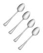 Pfaltzgraff Silver Stainless Steel Flatware Teaspoon Set 4 pk