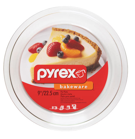 Pyrex 9 in. Pie Plate Clear 1 pc