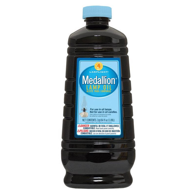 Lamplight Farms Medallion Clean Burn Lamp Oil Clear 64 oz