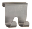 iDesign 2 in. L Brushed Nickel Silver Stainless Steel Medium Over the Cabinet Hook 1 pk