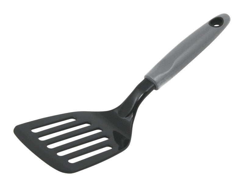 Chef Craft Black/Gray Nylon Slotted Turner