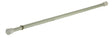 Kenney Enamel White Tension Rod 18 in. L X 28 in. L