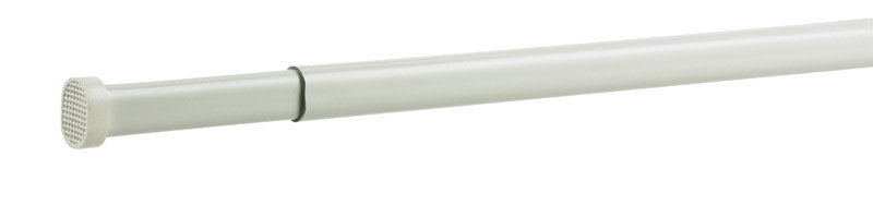 Kenney Enamel White Spring Tension Rod 48 in. L X 84 in. L