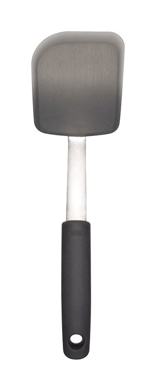 OXO Good Grips Silver/Black Silicone/Stainless Steel Cookie Spatula