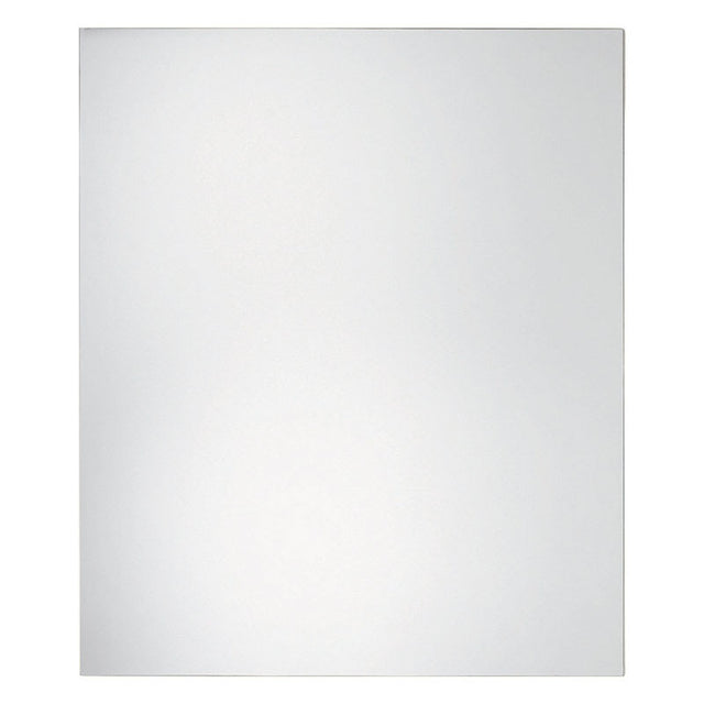 Erias 24 in. H X 20 in. W Silver Glass Mirror