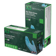 X3 Nitrile Disposable Gloves Large Blue Powder Free 100 pk