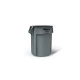 Rubbermaid BRUTE 55 gal Gray Resin Garbage Can