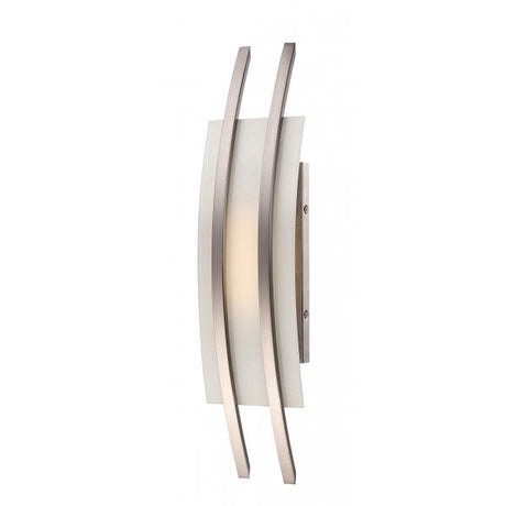 Trax - 1 Module Wall Sconce with Frosted Glass