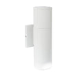 2 Light - LED Large Up and Down Sconce Fixture - White Finish - 20W - 120/277V