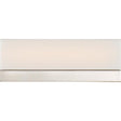 Jackson - LED Small Vanity - Brushed Nickel Finish with White Acrylic