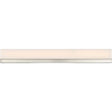 Jackson - LED Large Vanity - Brushed Nickel Finish with White Acrylic