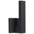 Raven LED Outdoor Sconce - 10 Inch - Textured Matte Black Finish - 8 Watts - 3000K