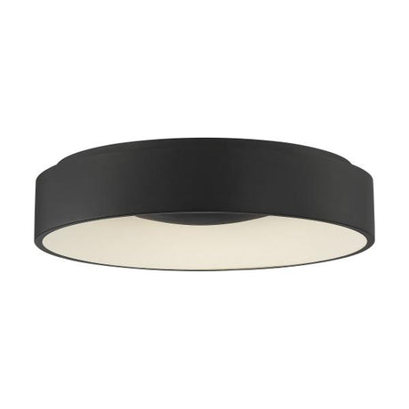 Orbit - 20W LED Flush Mount - Black Finish