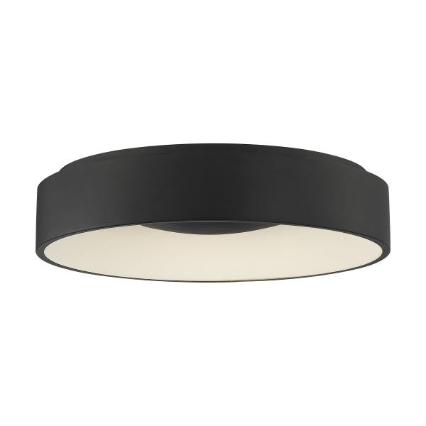 Orbit - 20W LED Flush Mount - Black Finish