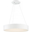 Orbit - 20W LED Pendant - White Finish