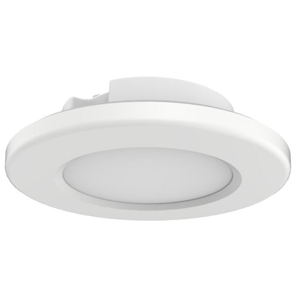 4 inch - LED Surface Mount Fixture - 3000K - 6 Unit Contractor Pack - White