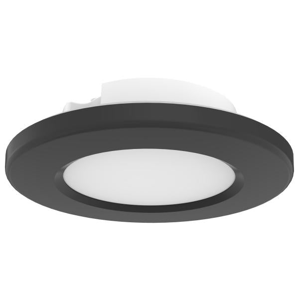 4 inch - LED Surface Mount Fixture - CCT Selectable 3K/4K/5K - Black