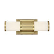 Caper - LED Vanity - Brushed Brass with Frosted Lens