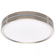 11 Inch Surface Mount with Night Light - 5 CCT Selectable - Brushed Nickel Finish