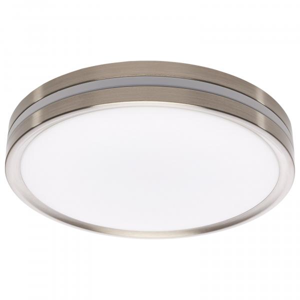 11 Inch Surface Mount with Night Light - 5 CCT Selectable - Brushed Nickel Finish