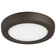 Blink Pro - 9W - 5in - LED Fixture - CCT Selectable - Round Shape - Bronze Finish - 120V