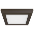 Blink Pro - 9W - 5in - LED Fixture - CCT Selectable - Square Shape - Bronze Finish - 120V