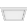 Blink Pro - 11W - 7in - LED Fixture - CCT Selectable - Square Shape - White Finish - 120V