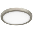 Blink Pro - 13W - 9in - LED Fixture - CCT Selectable - Round Shape - Brushed Nickel Finish - 120V