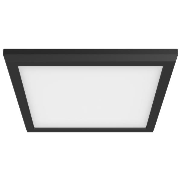 Blink Pro - 13W - 9in - LED Fixture - CCT Selectable - Square Shape - Black Finish - 120V