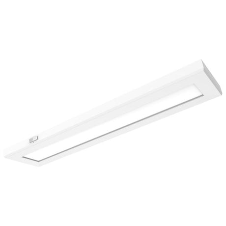 Blink Pro Plus - 24 Watt - 5.5 in. x 24 in - Surface Mount LED - CCT Selectable - 90 CRI - White Finish - 120/277 Volt - Rectangular Shape