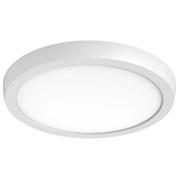 Blink Pro Plus - 19.5 Watt - 12 in. - Surface Mount LED - CCT Selectable - 90 CRI - White Finish - 120/277 Volt - Round Shape