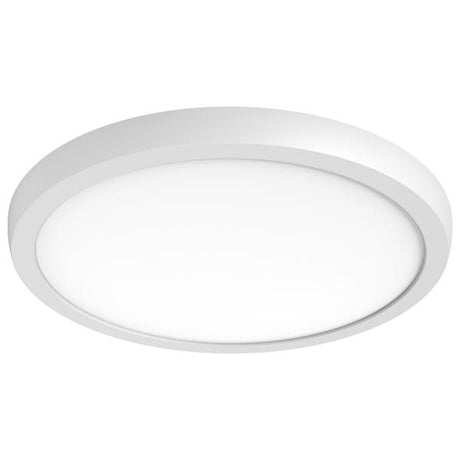 Blink Pro Plus - 29 Watt - 15 in. - Surface Mount LED - CCT Selectable - 90 CRI - White Finish - 120/277 Volt - Round Shape