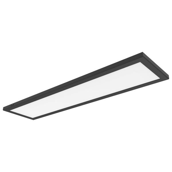 Blink Pro Plus - 24 Watt - 12 in. x 24 in. - Surface Mount LED - CCT Selectable - 90 CRI - Black Finish - 120/277 Volt - Rectangular Shape