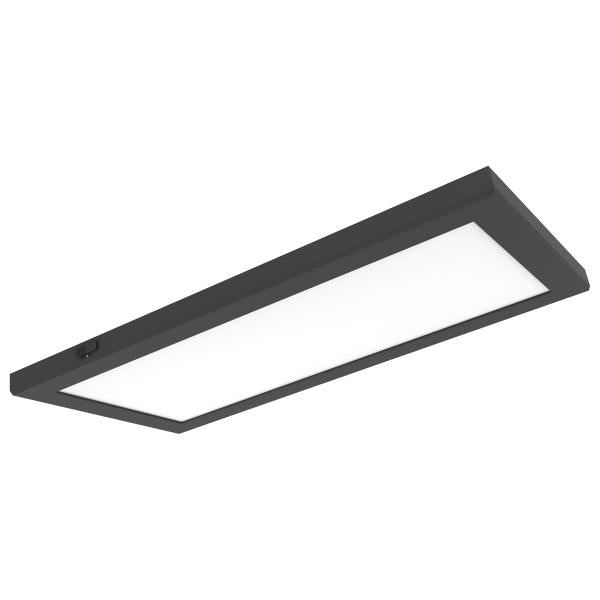 Blink Pro Plus - 47 Watt - 12 in. x 48 in. - Surface Mount LED - CCT Selectable - 90 CRI - Black Finish - 120/277 Volt - Rectangular Shape