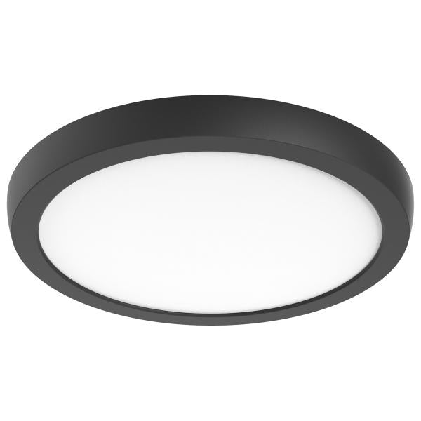 Blink Pro Plus - 19.5 Watt - 12 in. - Surface Mount LED - CCT Selectable - 90 CRI - Black Finish - 120/277 Volt - Round Shape