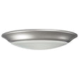 7 inch - LED Disk Light - 5-CCT Selectable 27K/3K/35K/4K/5K - Brushed Nickel Finish