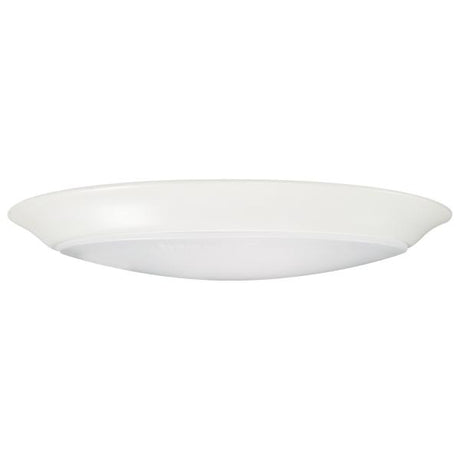 10 inch - LED Disk Light - 6 Unit Contractor Pack - 5-CCT Selectable 27K/3K/35K/4K/5K - White Finish