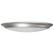 10 inch - LED Disk Light - 5-CCT Selectable 27K/3K/35K/4K/5K - Brushed Nickel Finish