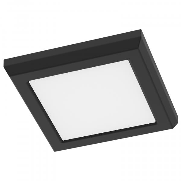 Blink Performer - 8 Watt LED - 5 Inch Square Fixture - Black Finish - 5 CCT Selectable