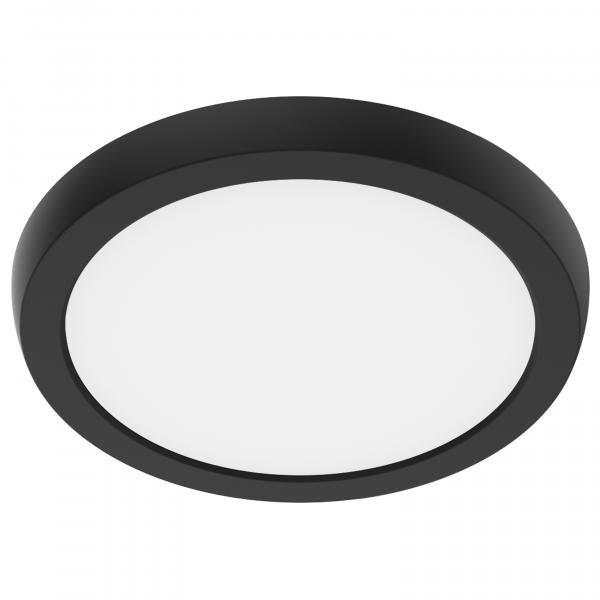 Blink Performer - 10 Watt LED - 7 Inch Round Fixture - Black Finish - 5 CCT Selectable